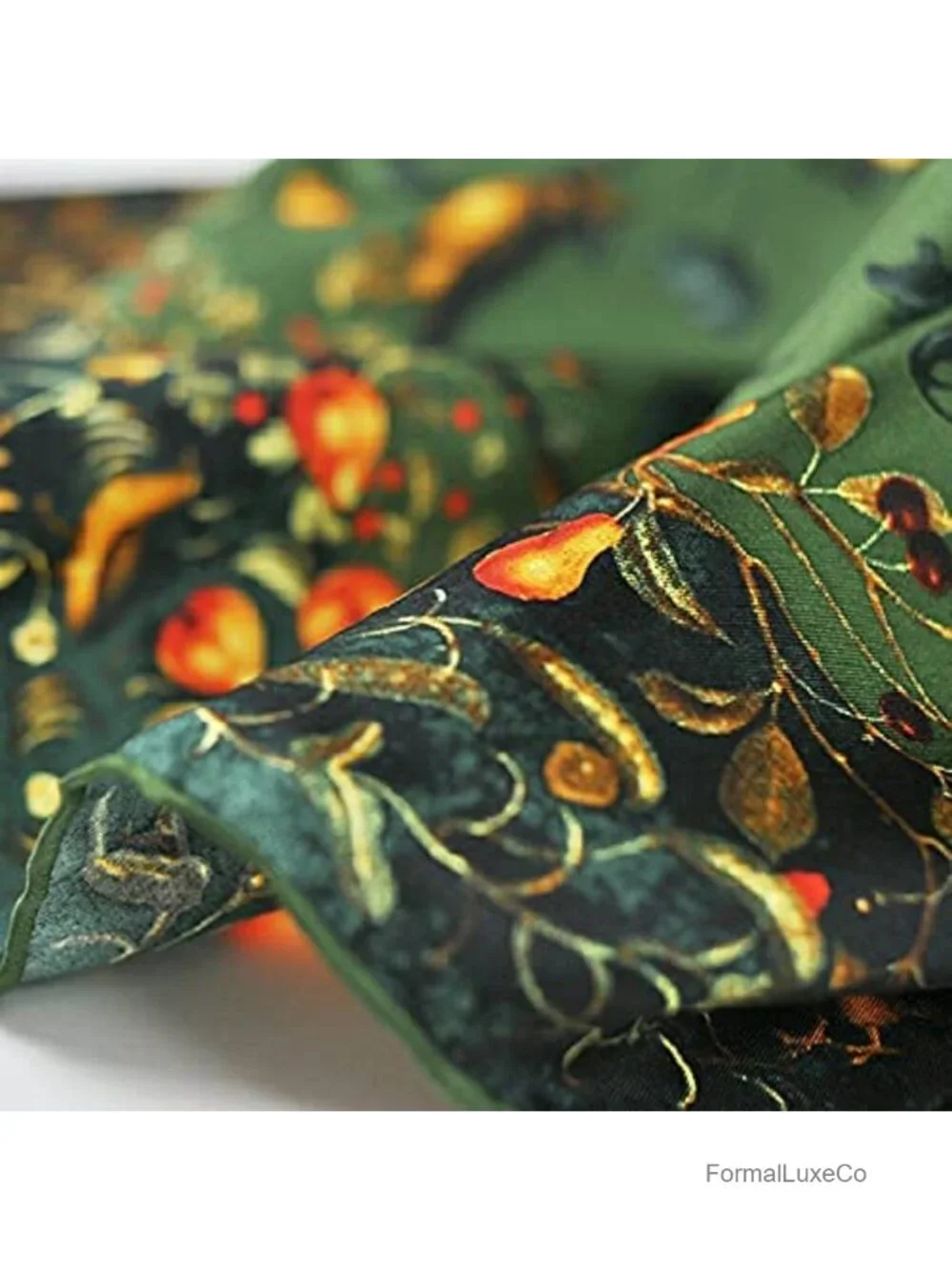 100% Mulberry Silk Large Square Shawl Scarf 43